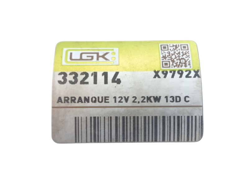 Recambio de motor arranque para volkswagen tiguan (ad1, ax1) 2.0 tdi referencia OEM IAM  332114 