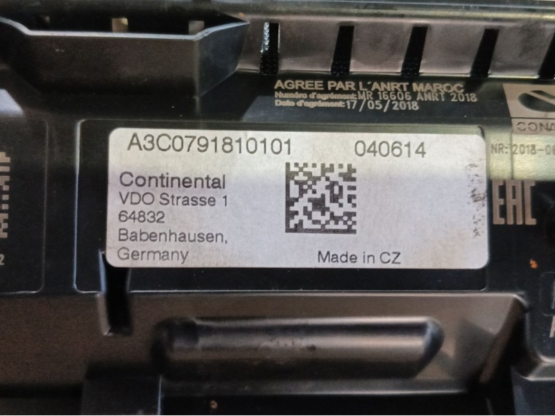 Recambio de cuadro instrumentos para volkswagen tiguan (ad1, ax1) 2.0 tdi referencia OEM IAM 3G0920320C  