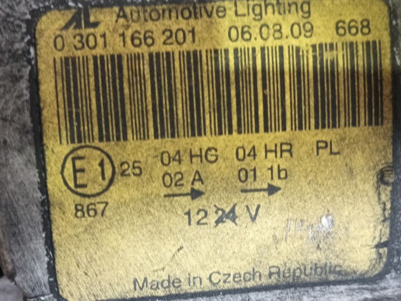 Recambio de faro izquierdo para mercedes-benz clase c (w203) c 270 cdi (203.016) referencia OEM IAM   