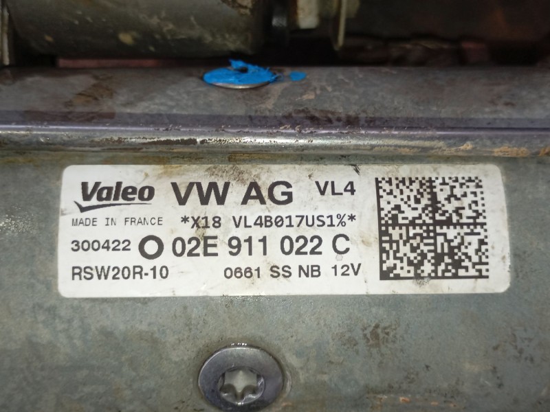 Recambio de motor arranque para seat tarraco (kn2) 2.0 tdi referencia OEM IAM   