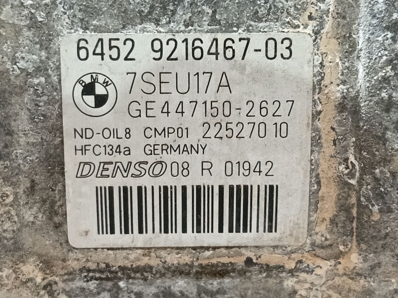 Recambio de compresor aire acondicionado para bmw x4 (f26) xdrive 35 d referencia OEM IAM   