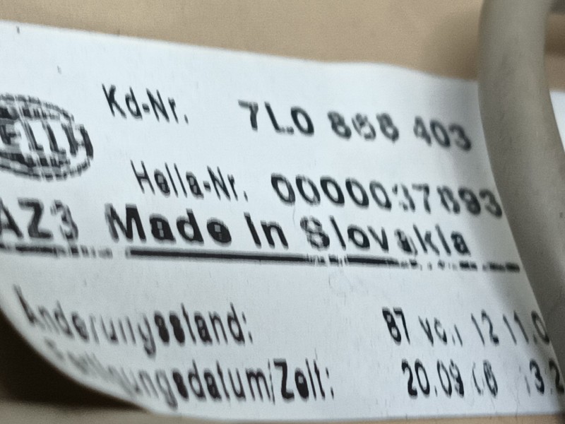 Recambio de luz interior para volkswagen touareg (7la, 7l6, 7l7) 2.5 r5 tdi referencia OEM IAM 7L6947105B 7l0868403 