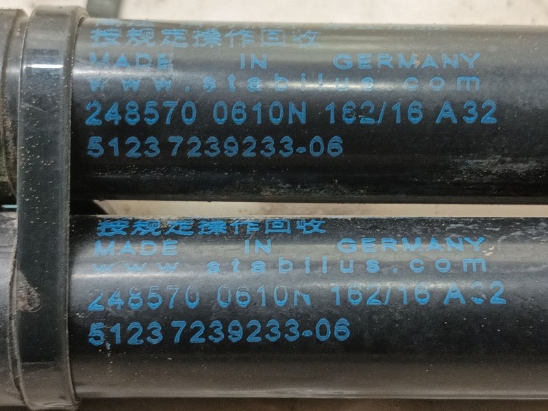 Recambio de amortiguadores capo para bmw 1 (f20) 118 i referencia OEM IAM   