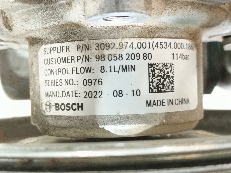 Recambio de bomba direccion para fiat ducato furgoneta (250_) 140 multijet 2,2 d referencia OEM IAM 9805820980 3092974001 