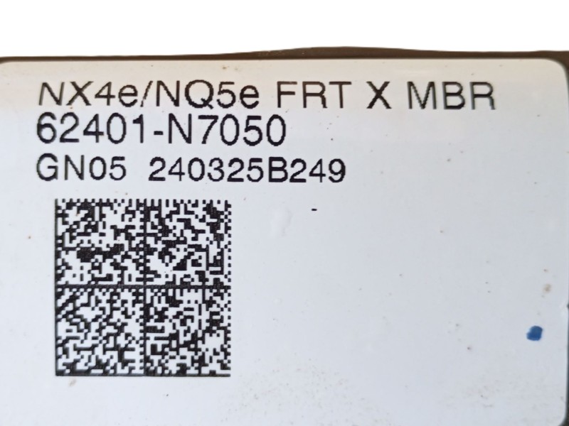 Recambio de puente delantero para hyundai tucson (nx4e, nx4a) 1.6 t-gdi referencia OEM IAM  62401N7050 