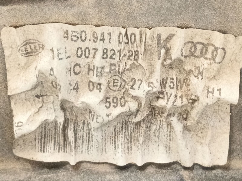 Recambio de faro derecho para audi a6 c5 (4b2, 4b4) 2.4 quattro referencia OEM IAM 4B3941004A 4B0941030 