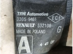 Recambio de cinturon seguridad delantero izquierdo para renault twingo authentique referencia OEM IAM 8200532108 33059461  2