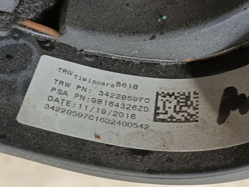 Recambio de volante para citroën c3 iii (sx) 1.2 vti 82 referencia OEM IAM   