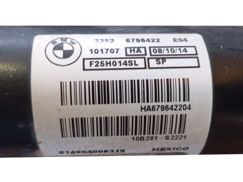 Recambio de amortiguador trasero derecho para bmw x4 (f26) xdrive 35 d referencia OEM IAM   