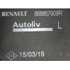 Recambio de cinturon seguridad delantero izquierdo para dacia sandero stepway referencia OEM IAM 868857909R  621088600C