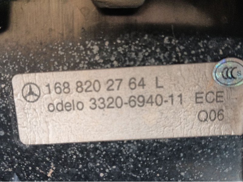 Recambio de piloto trasero izquierdo para mercedes-benz clase a (w168) a 160 cdi (168.006) referencia OEM IAM  1688202764L 