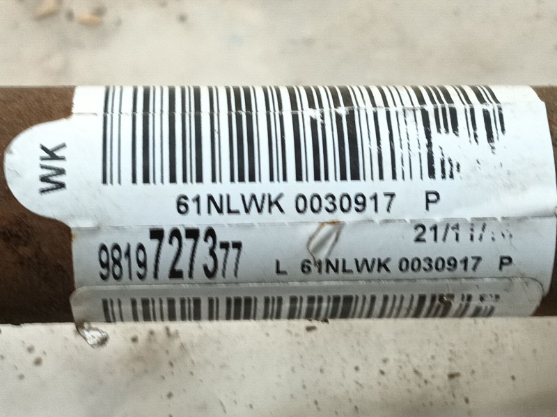 Recambio de columna direccion para citroën c3 iii (sx) 1.2 vti 82 referencia OEM IAM 98357048ZD  