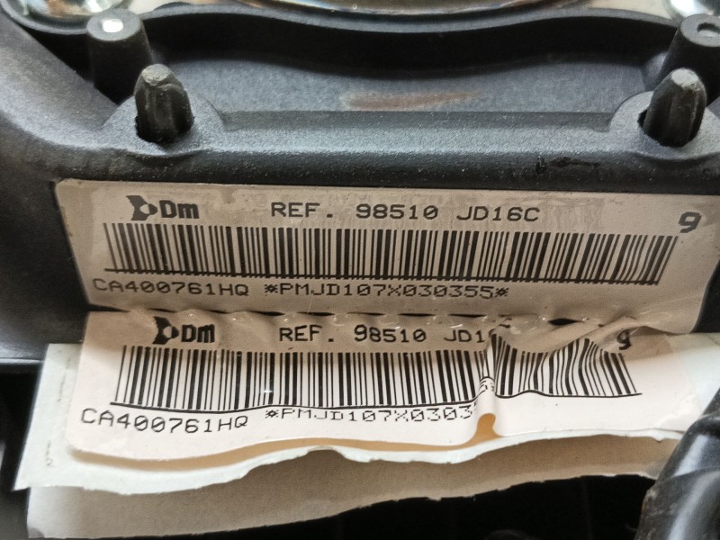 Recambio de airbag delantero izquierdo para nissan qashqai i (j10, nj10) 1.5 dci referencia OEM IAM   
