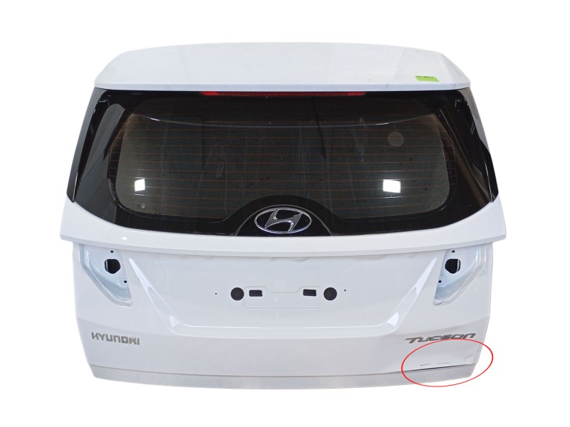 Recambio de porton trasero para hyundai tucson (nx4e, nx4a) 1.6 t-gdi referencia OEM IAM   