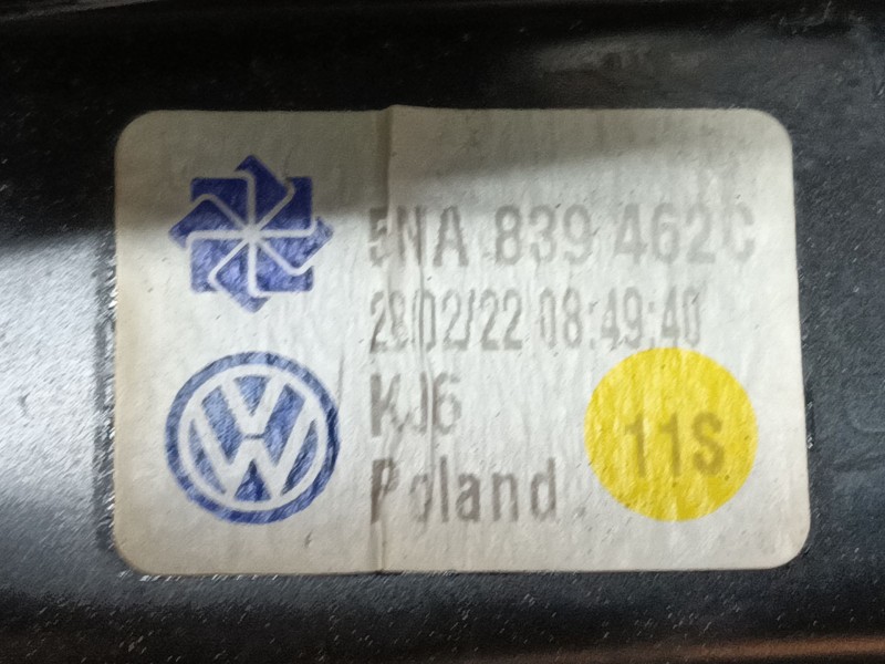 Recambio de elevalunas trasero derecho para volkswagen tiguan (ad1, ax1) 2.0 tdi referencia OEM IAM 5NA839462C  