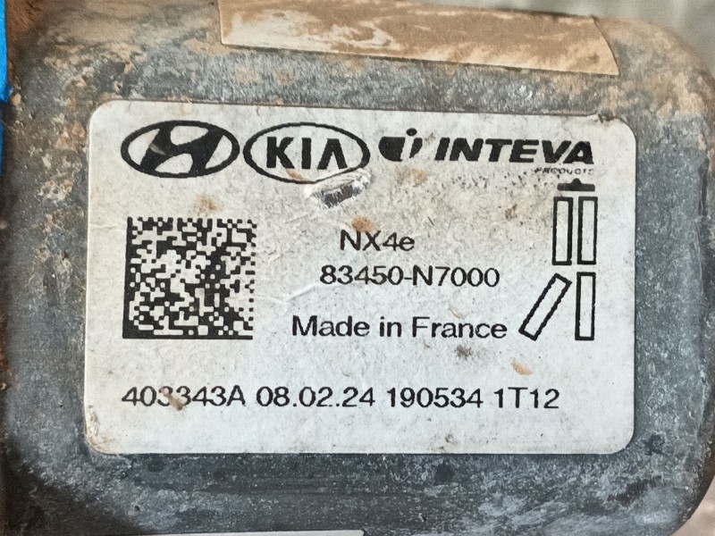 Recambio de elevalunas trasero izquierdo para hyundai tucson (nx4e, nx4a) 1.6 t-gdi referencia OEM IAM 83450N7000  