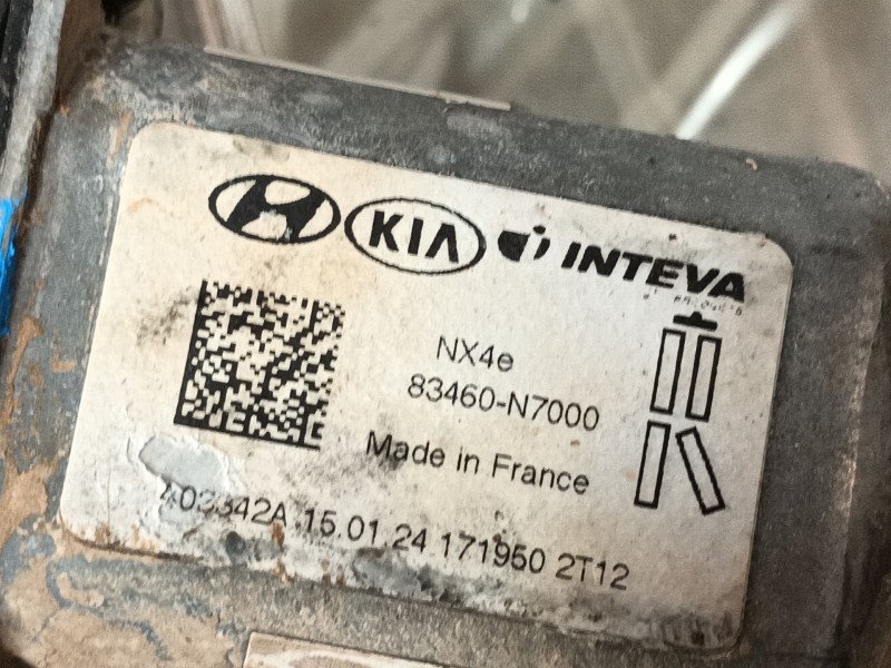 Recambio de elevalunas trasero derecho para hyundai tucson (nx4e, nx4a) 1.6 t-gdi referencia OEM IAM 83460N7000  