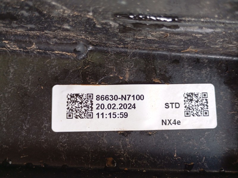 Recambio de refuerzo paragolpes trasero para hyundai tucson (nx4e, nx4a) 1.6 t-gdi referencia OEM IAM   