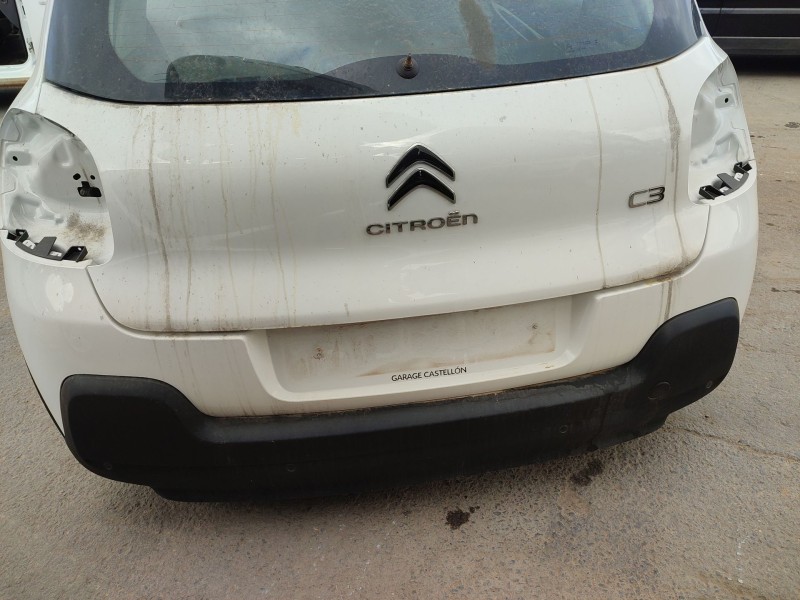 Recambio de paragolpes trasero para citroën c3 iii (sx) 1.2 puretech 82 referencia OEM IAM   