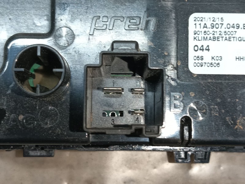 Recambio de mando calefaccion / aire acondicionado para seat tarraco (kn2) 2.0 tdi referencia OEM IAM 11A907049BWHS 00970506 