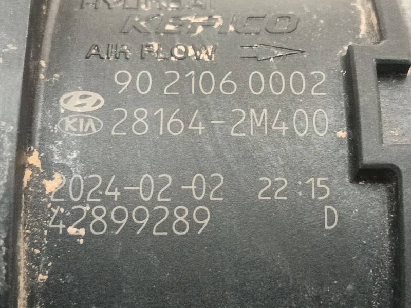 Recambio de caudalimetro para hyundai tucson (nx4e, nx4a) 1.6 t-gdi referencia OEM IAM   