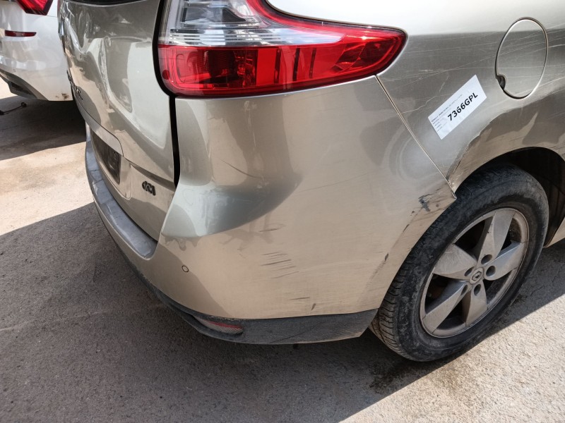 Recambio de paragolpes trasero para renault grand scénic iii (jz0/1_) 1.5 dci referencia OEM IAM   