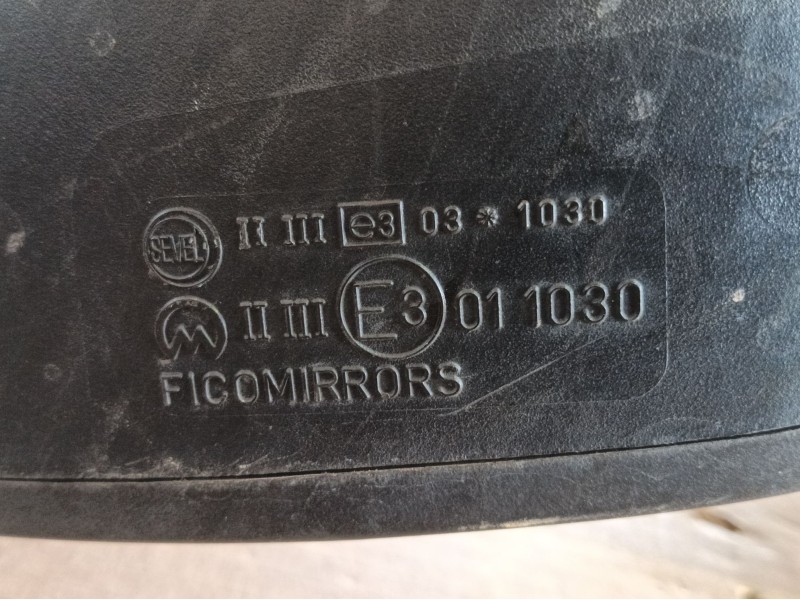 Recambio de retrovisor derecho para peugeot boxer caja/chasis 2.2 hdi 130 referencia OEM IAM  7355170430 