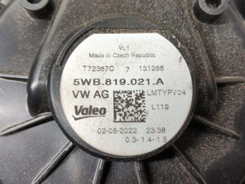 Recambio de motor calefaccion para seat tarraco (kn2) 2.0 tdi referencia OEM IAM   