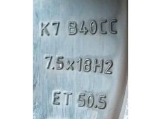 Recambio de llanta para volvo xc40 (536) b3 mild-hybrid referencia OEM IAM 31680403 ET50.5 7.5Jx18 2