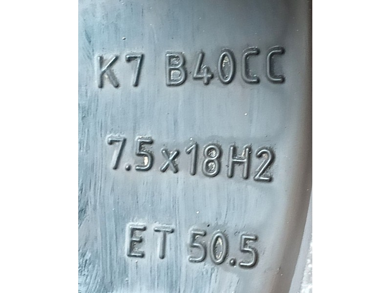 Recambio de llanta para volvo xc40 (536) b3 mild-hybrid referencia OEM IAM 31680403 ET50.5 7.5Jx18