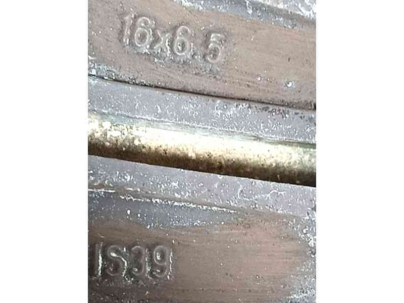 Recambio de llanta para opel meriva b monospace (s10) 1.4 (75) referencia OEM IAM 0P060K1 IS39 16x6.5