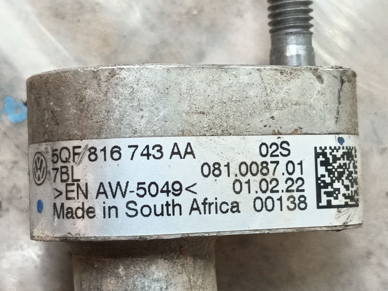 Recambio de tubos aire acondicionado para seat tarraco (kn2) 2.0 tdi referencia OEM IAM   