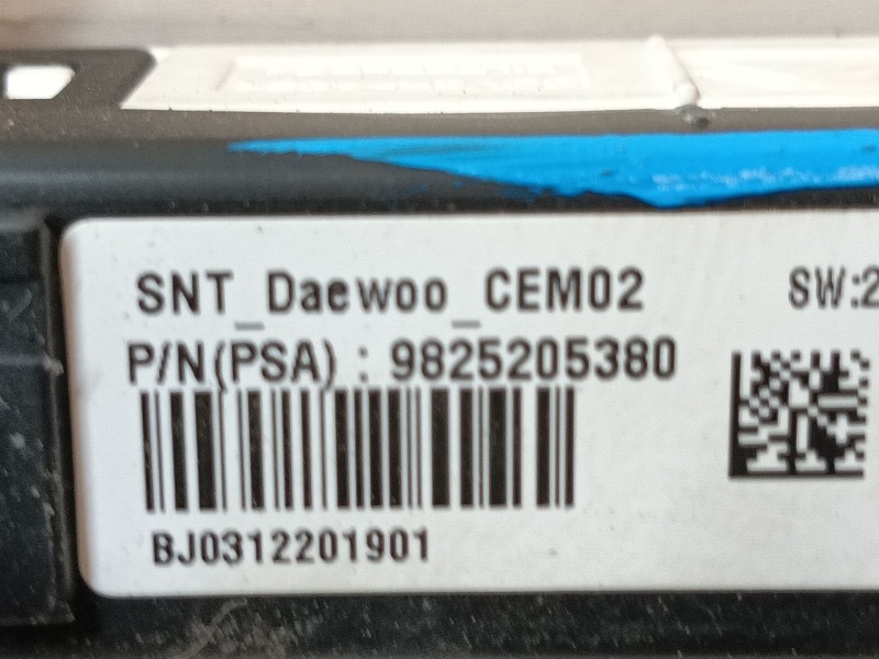 Recambio de luz interior para citroën c3 aircross ii (2r_, 2c_) 1.2 puretech 110 (2rhnzb, 2rhnzw, 2rhnpx, 2rhnpj) referencia OEM