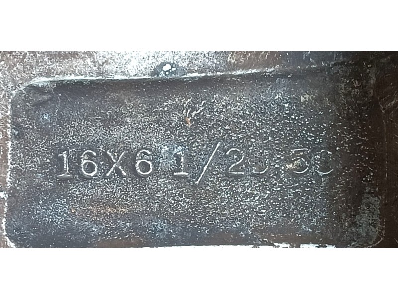 Recambio de llanta para mazda 3 (bm, bn) 2.0 referencia OEM IAM 9965D06560 ET50 16x6 1/2J