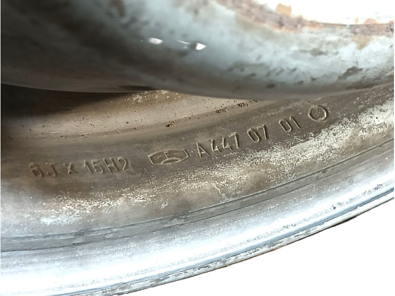 Recambio de llanta para citroën jumper i furgoneta (230l) 2.0 hdi referencia OEM IAM   6Jx15
