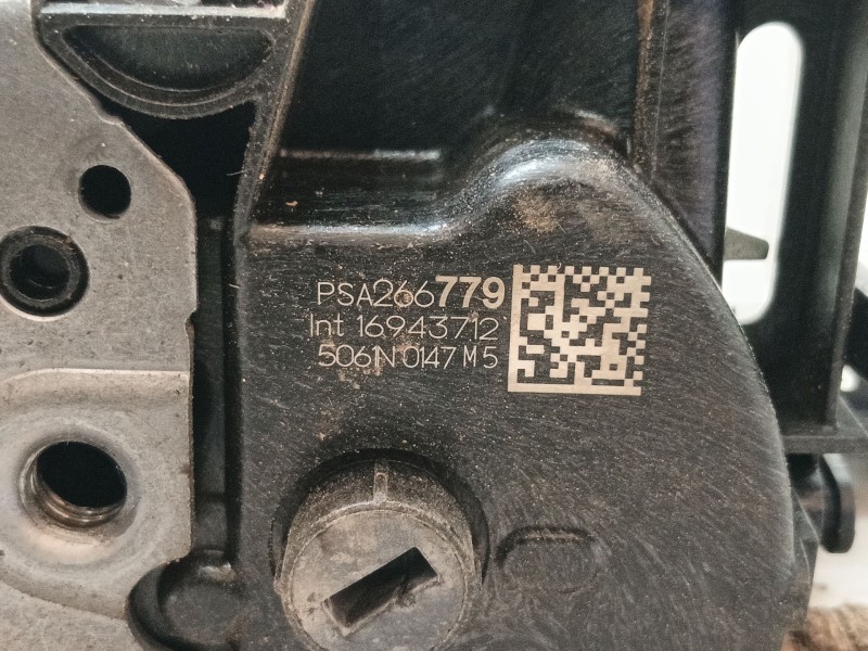 Recambio de cerradura puerta delantera derecha para citroën c3 aircross ii (2r_, 2c_) 1.2 puretech 110 (2rhnzb, 2rhnzw, 2rhnpx, 