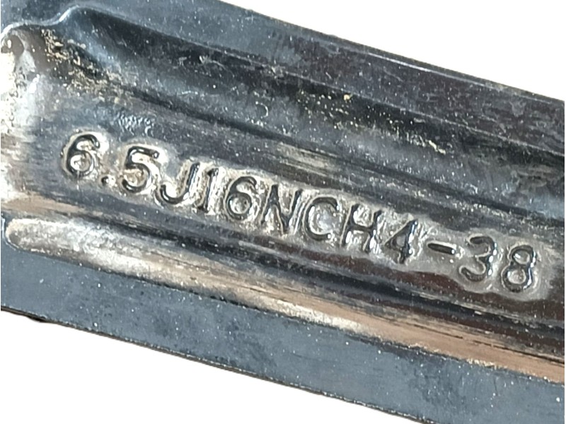 Recambio de llanta para peugeot 208 ii (ub_, up_, uw_, uj_) 1.2 puretech 100 referencia OEM IAM 9829566277 ET38 6.5J16