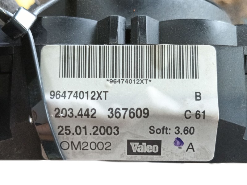 Recambio de mando multifuncion para citroën c3 pluriel (hb_) 1.4 referencia OEM IAM  96474012XT 