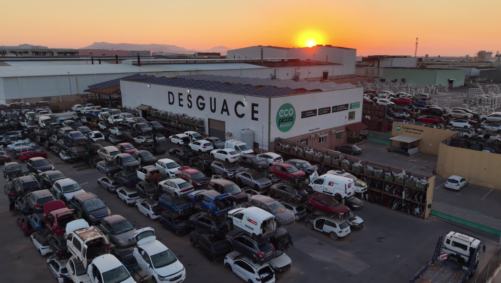 Instalaciones de Desguace Eco-Piezas en Onda, Castellón